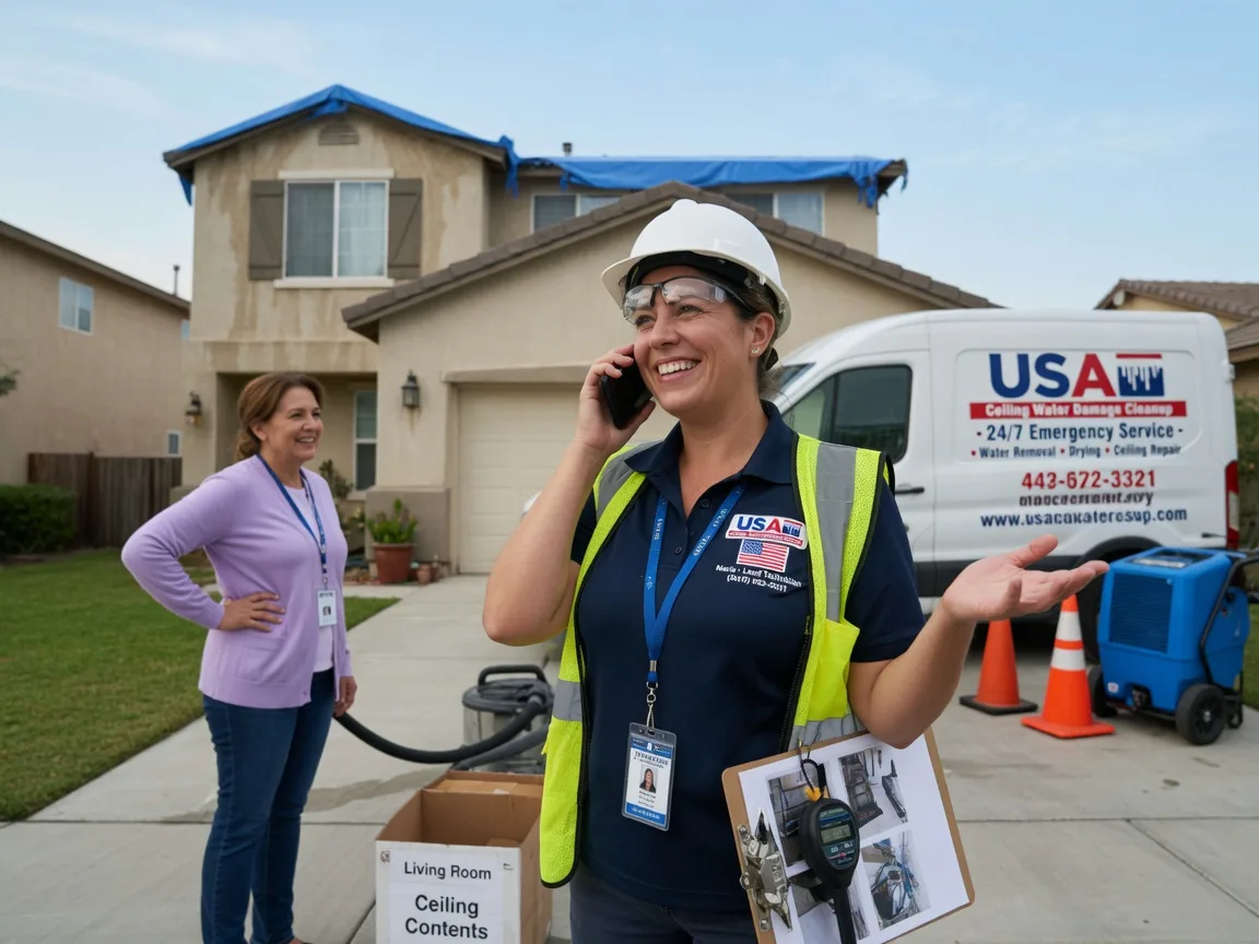 Ceiling Water Damage Restoration Clint, TX FAQs
